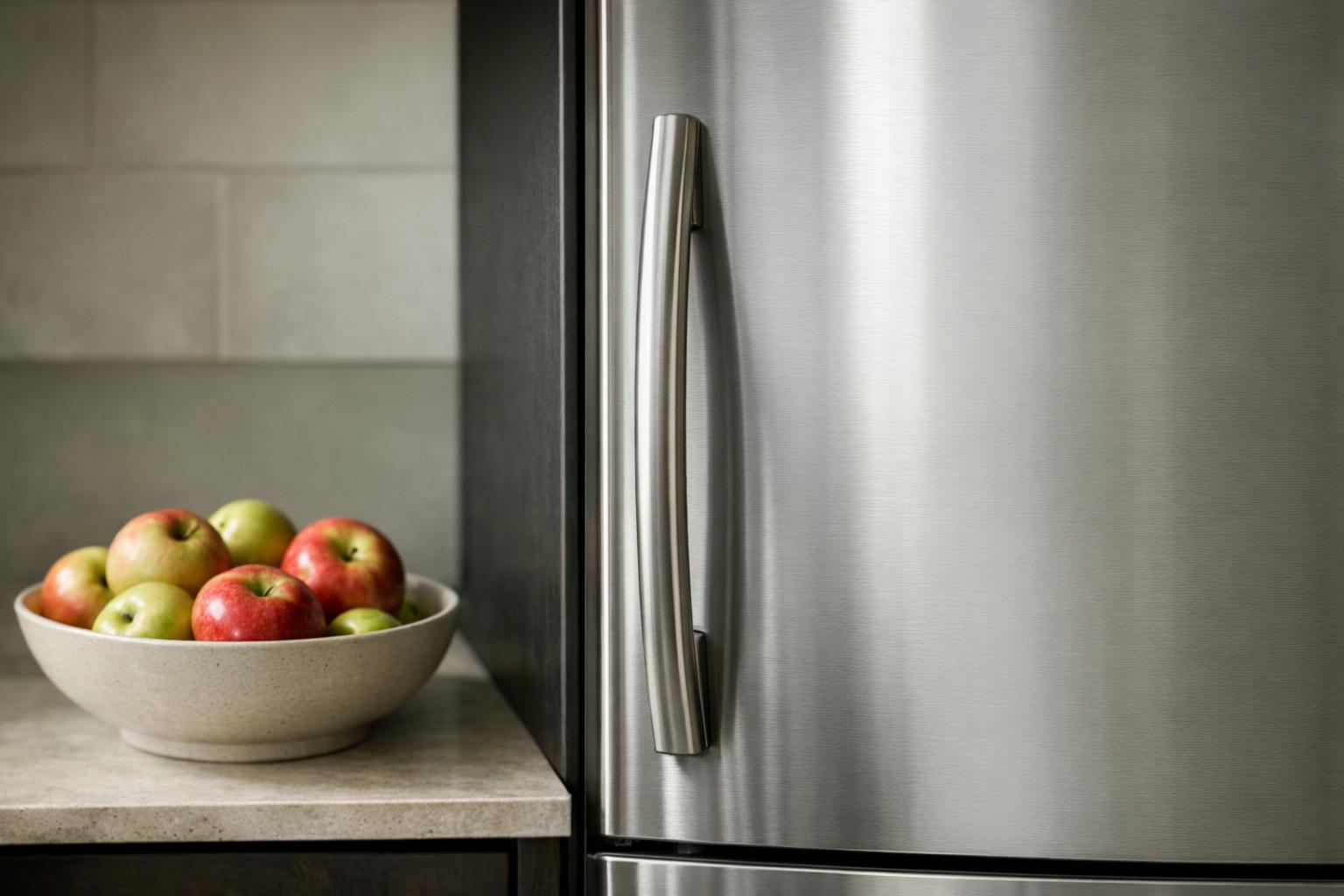 Identify the refrigerator before shopping AI-generated editorial illustration.